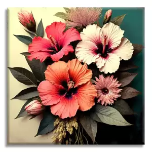Hibiscus in Bloom