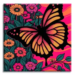The Neon Butterfly