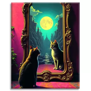 Reflections of a Lunar Portal