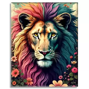 The Flowermane Lion