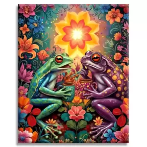 Frog Friends Gossip