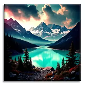 Heavenly View at Lake Louise